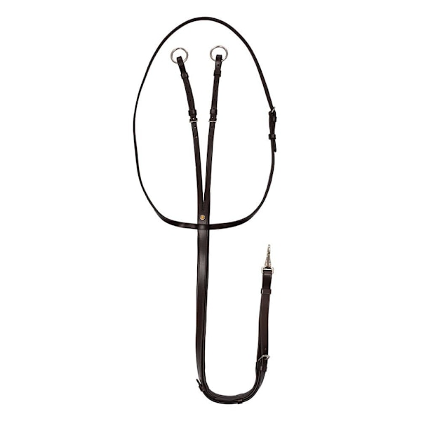 Equestro Silver Seams Martingal  Cob