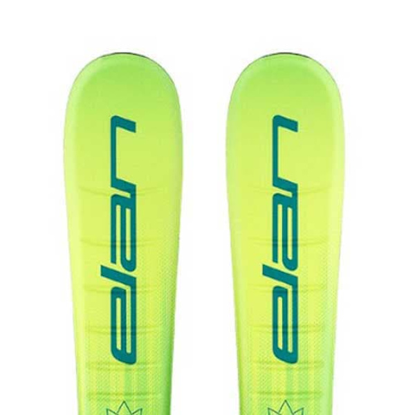 Elan Jett Jr Shift + El 4.5 Gw Ca Jrs Blk [i] Alpint Skidpaket För Juniorer Gul 90