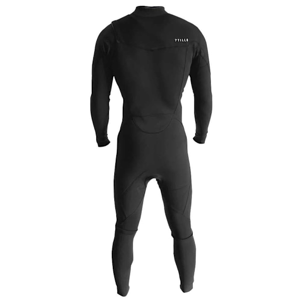 Gyroll Langærmet Jakkesæt Med Lynlås Steamer 3/2 Mm Sort XL