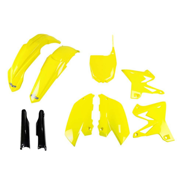 Ufo Muovisarja Yamaha Yz 125/250 2005-2007 Restyling Yakit327f-101 Fork Protectors &