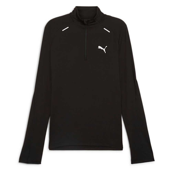 Puma Cloudspun Halv Dragkedja Långärmad T-shirt  M Man