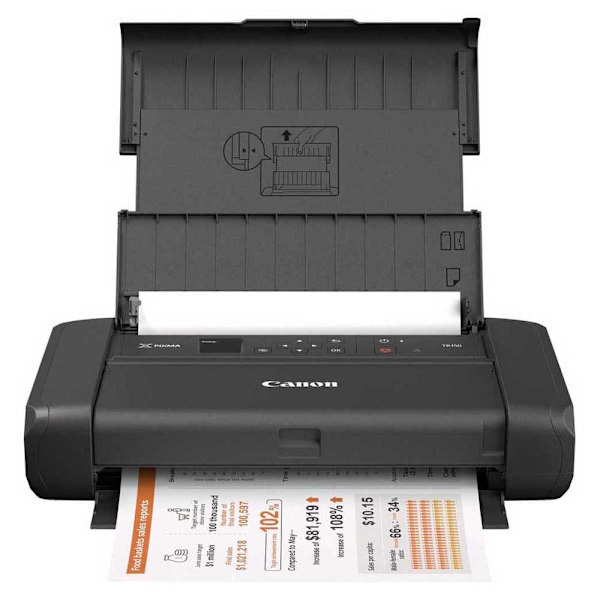 Canon Printer Pixma Tr150 Oled Display Wlan Sort One Size / EU Plug