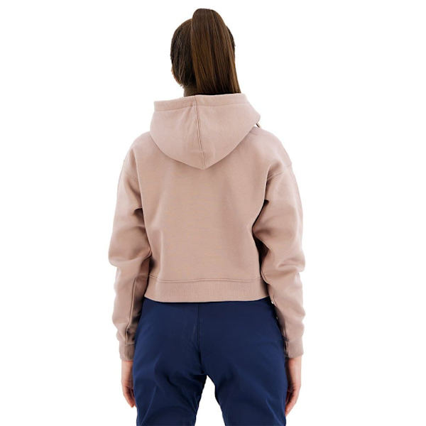 Black Diamond Crop Tröja Med Huva Rosa XS Kvinna