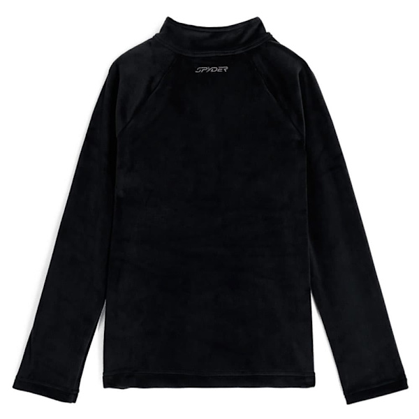 Spyder Shimmer Bug Fleecejakke Med Halv Lynlås Sort M