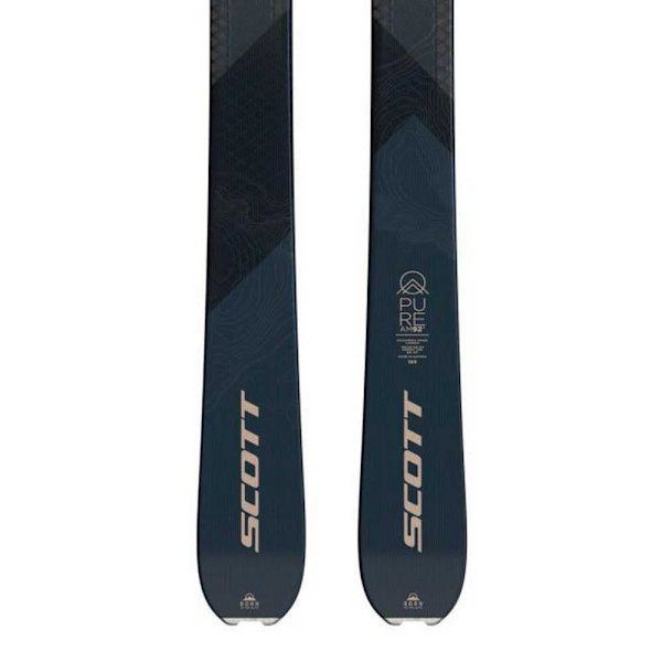 Scott Alppisukset Pure Am 92ti Harmaa 160