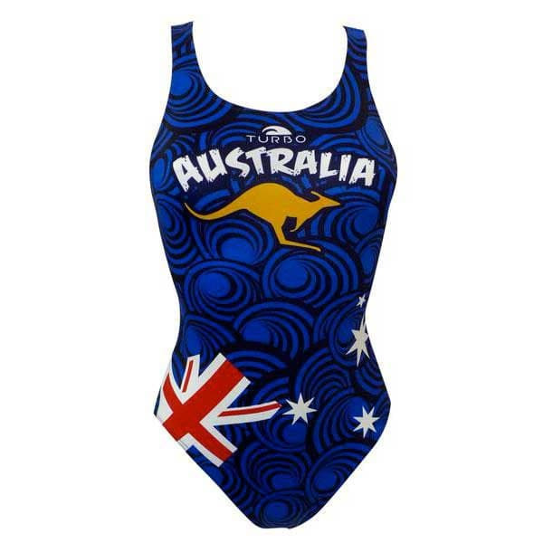 Turbo Badedragt Australia 2011 Pro Resist Blå 9-10 Years Pige