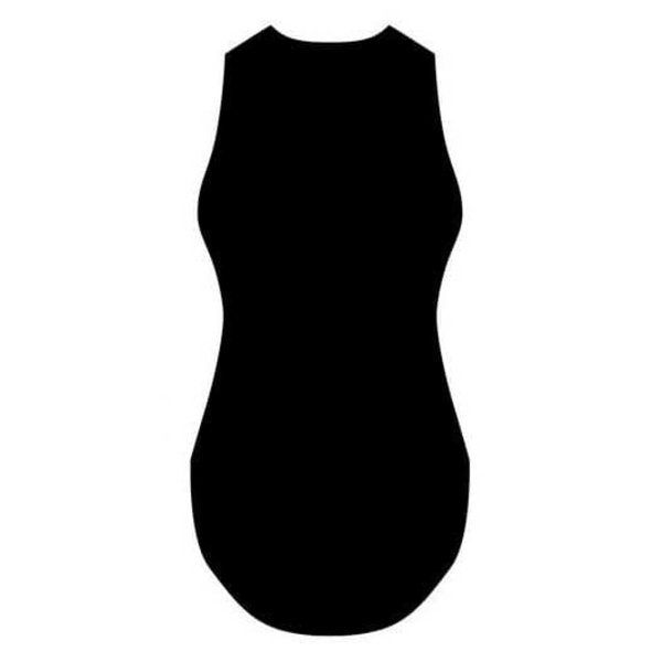 Turbo Badedragt Butterfly Sort 5XL Kvinde