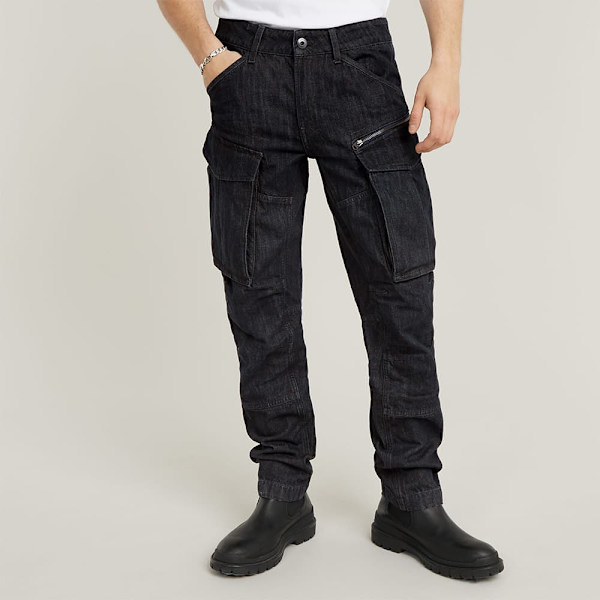 G-star Rovic Zip 3d Regular Tapered Denim Jeans Svart 34 / 32 Man