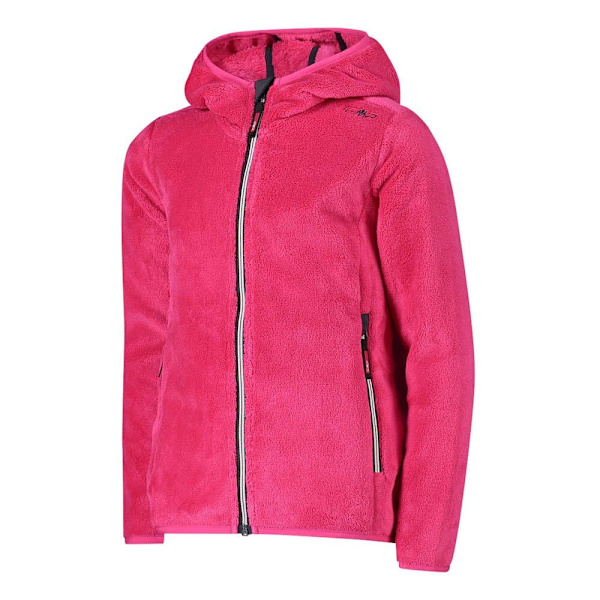 Cmp Fleece Med Huva Jacket 38p1455 Rosa 8 Years