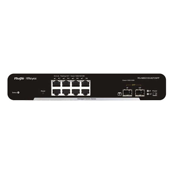 Ruijie Networks Rg-nbs3100-8gt2sfp Afbryder Sort