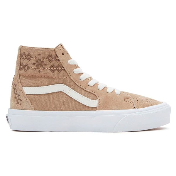 Vans Sk8-hi Tapered Skor Beige EU 37 Kvinna