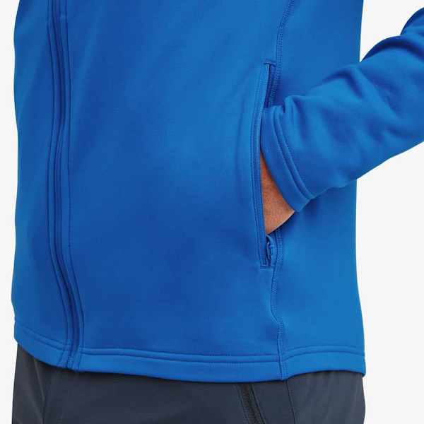 Montane Fury Lite Fleecejakke Med Fuld Lynlås Blå L Mand
