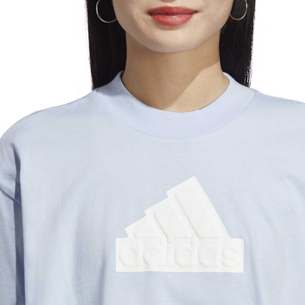 Adidas Lyhythihainen T-paita Fi Bos Bf Sininen S Nainen