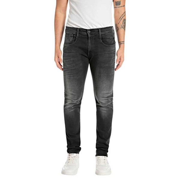 Replay M914y.000.66172b Jeans Sort 34 / 32 Mand