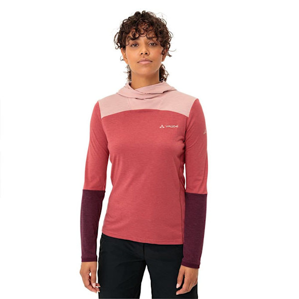 Vaude Tremalzo T-shirt Med Lång ärm Rosa 36 Kvinna