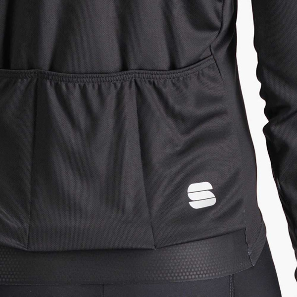 Sportful Langærmet Trøje Supergiara Thermal Sort 2XL Mand