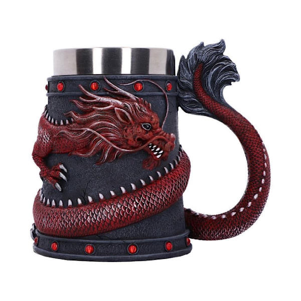 Nemesis Now Dragon Coil Red 16 Cm Burk