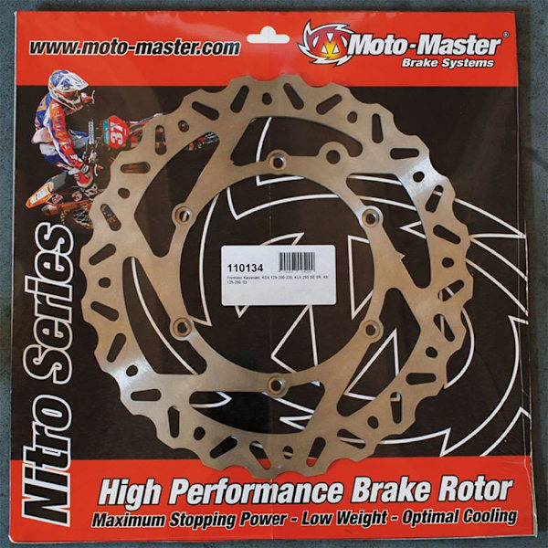 Moto-master Bremseskive Nitro Contoured Kawasaki/suzuki/yamaha 110374 Søvfarvet