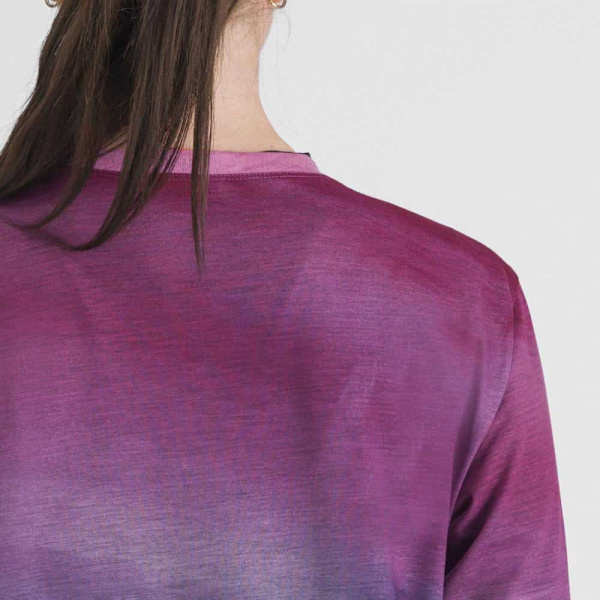 Sportful Langærmet T-shirt Flow Giara Lilla XL Kvinde