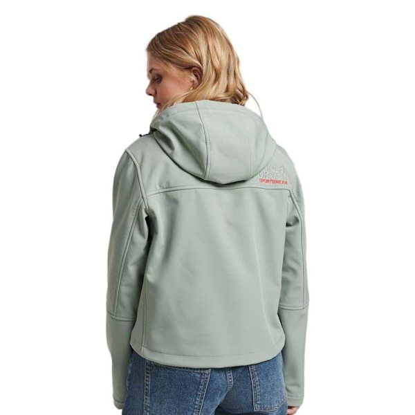 Superdry Jacka Code Trekker Grönt 2XS Kvinna