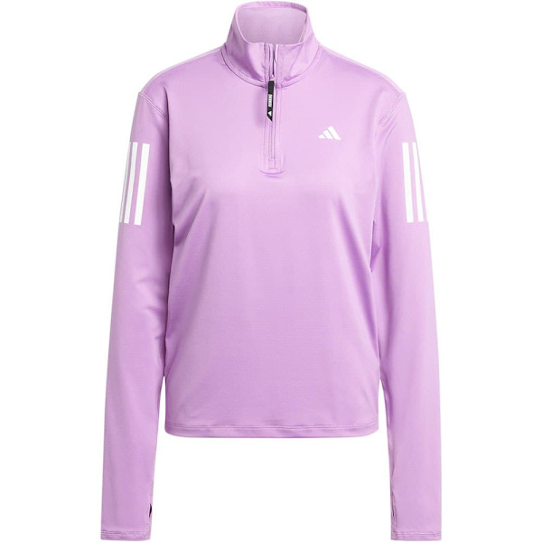 Adidas Own The Run Halv Dragkedja Sweatshirt  S Kvinna