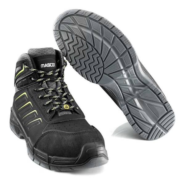Mascot Brede Sikkerhedsstøvler Footwear Fit F0109 Sort EU 48