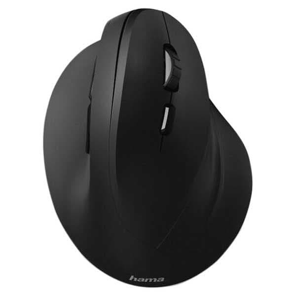 Hama Emw-500 Trådløs Ergonomisk Mus Sort Sort