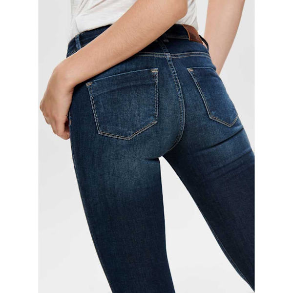 Only Jeans Shape Life Regular Skinny Rea9821 Blå 26 / 32 Kvinde
