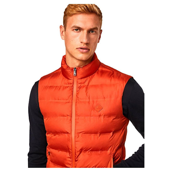 Hackett Väst Hm402895 Lightweight Orange M Man