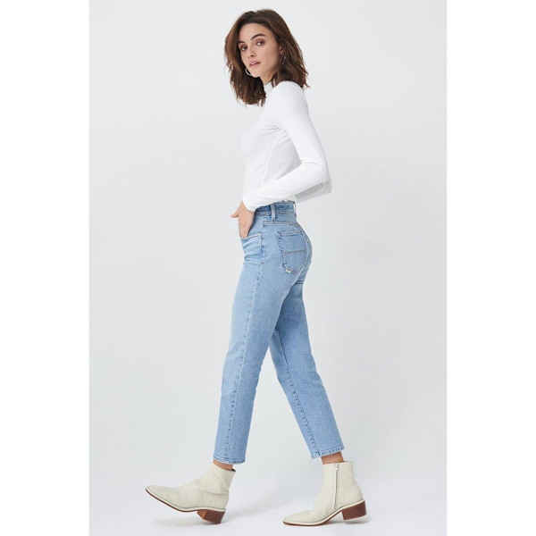 Salsa Jeans 126044-850 Cropped True Slim Light Cropped True Slim Light Jeans Blå 25 / 28 Kvinde