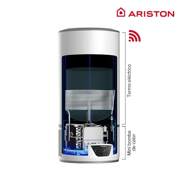 Ariston Pystysuora Sähkötermo Lydos Hybrid Wifi 100l Kirkas