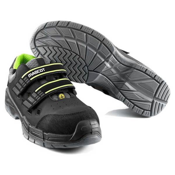 Mascot Brede Sikkerhedssandaler Footwear Fit F0107 Grå EU 48