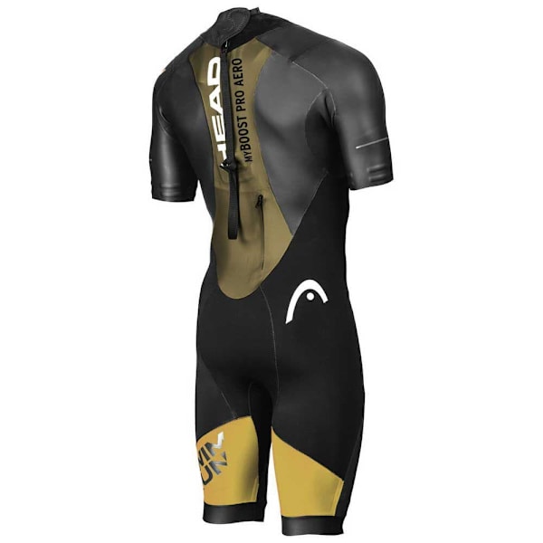 Head Swimming Shorty Myboost Pro Aero 4/2/1.5 Mm Sort,Grå,Gylden XS Kvinde