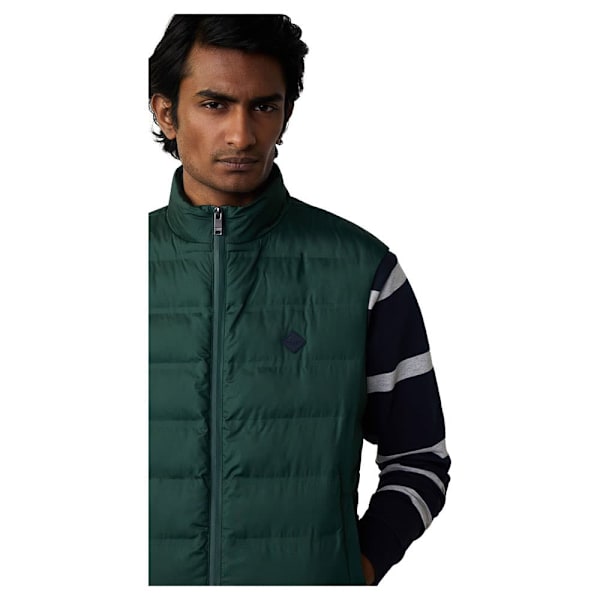 Hackett Hm403221 Väst Grönt 2XL Man