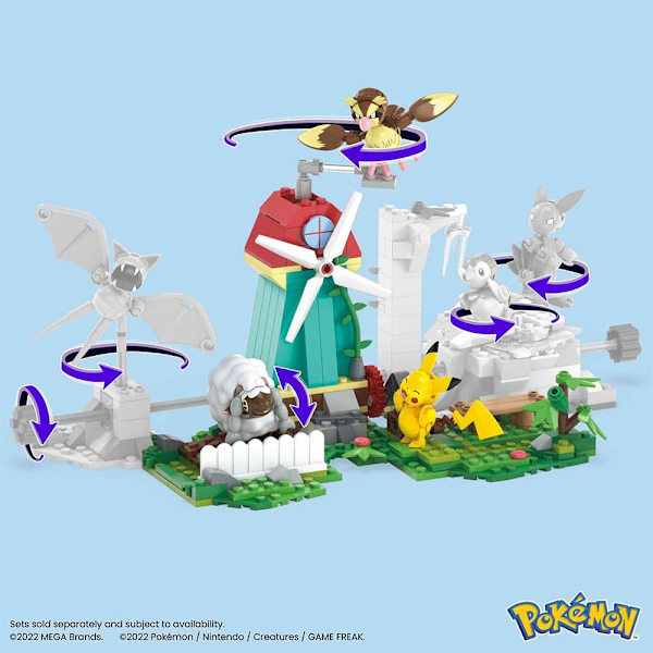 Mega Construx Vindens By Pokémon Grøn