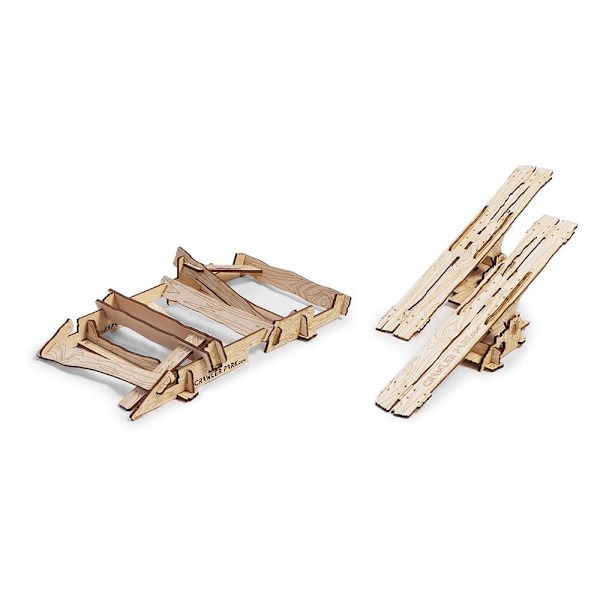 Crawler Park Forhindringer For Rc Basic Kit 2 1/24 & 1/18 Gylden
