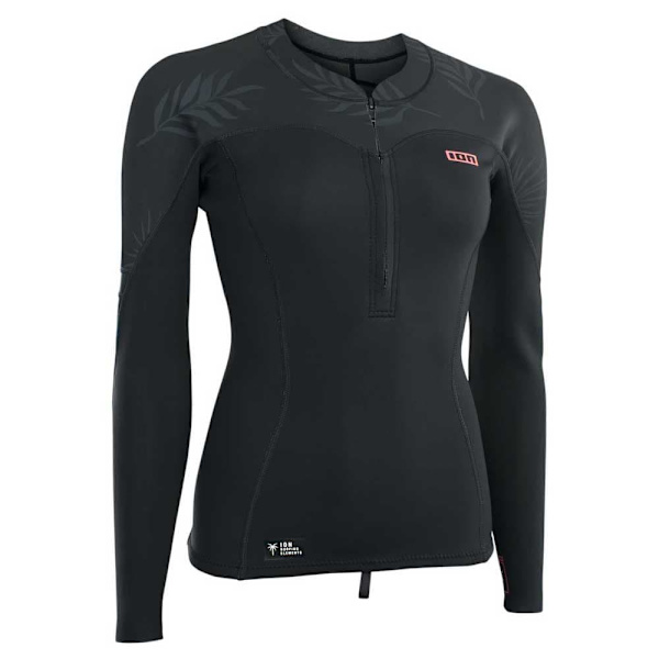 Ion Kvinde Langærmet Rashguard Neo Top 1.5 Mm Sort L