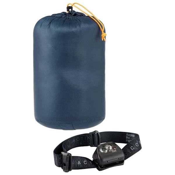 Deuter Sovsäck Astro 500 Grå Regular / Left Zipper