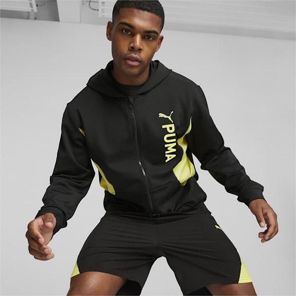Puma Sweatshirt Fit Double Knit Sort L Mand