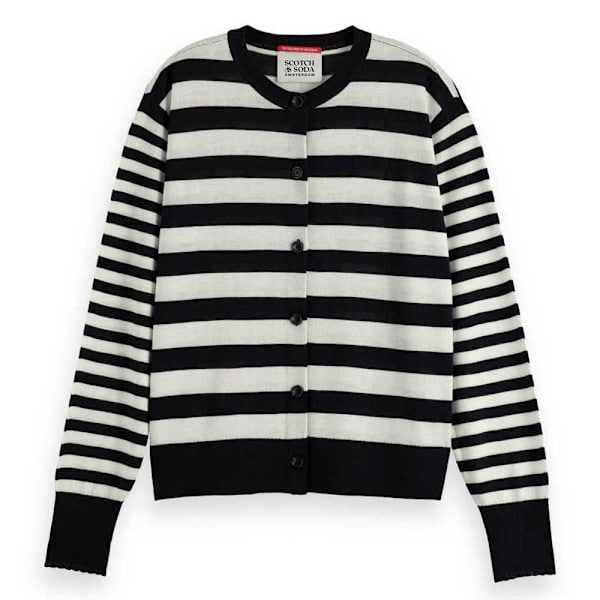 Scotch & Soda 177709 Neuletakki Musta M Nainen