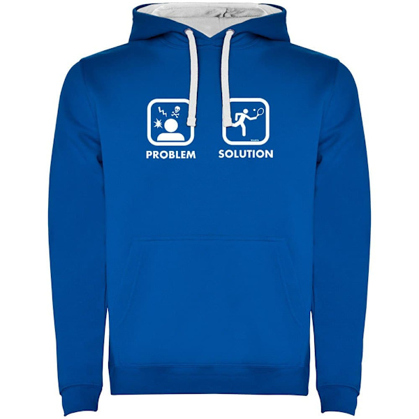 Kruskis Hættetrøje Problem Solution Smash Two-colour Blå 3XL Mand