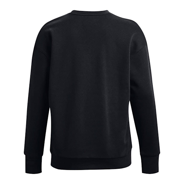 Under Armour Sweatshirt Essential Fleece Crew Sort L Kvinde