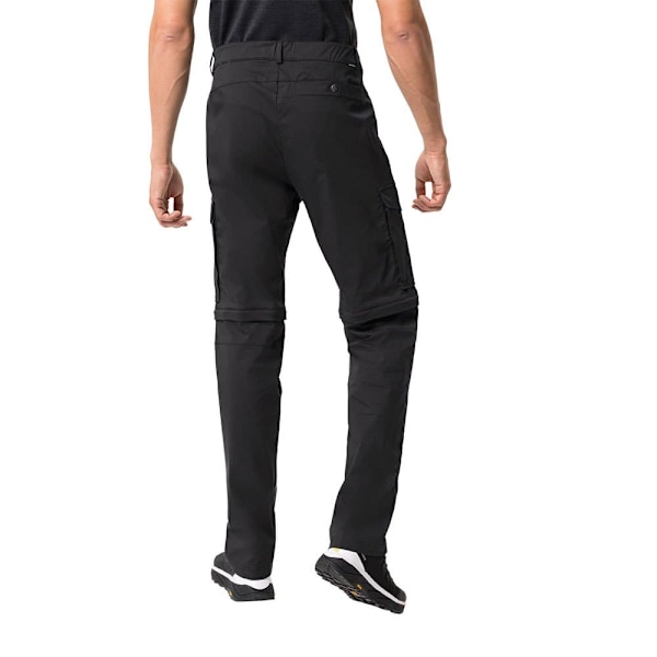 Vaude Neyland Zip Off Housut Musta 48 / Regular Mies
