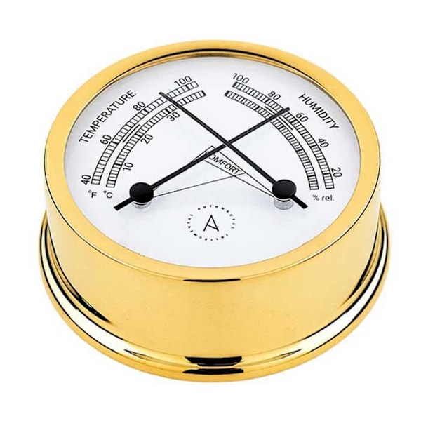 Autonautic Instrumental Nautical Comfortmeter Th95d Kultainen