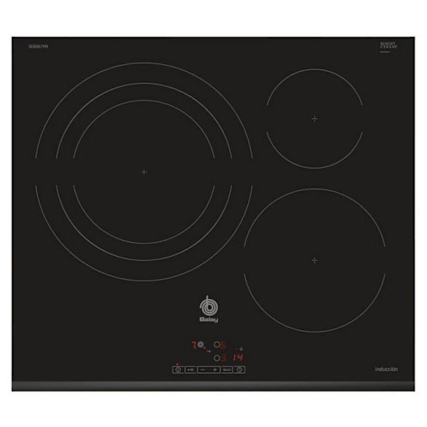 Balay Induktionsplade 3eb967fr 60 Cm Sort Sort