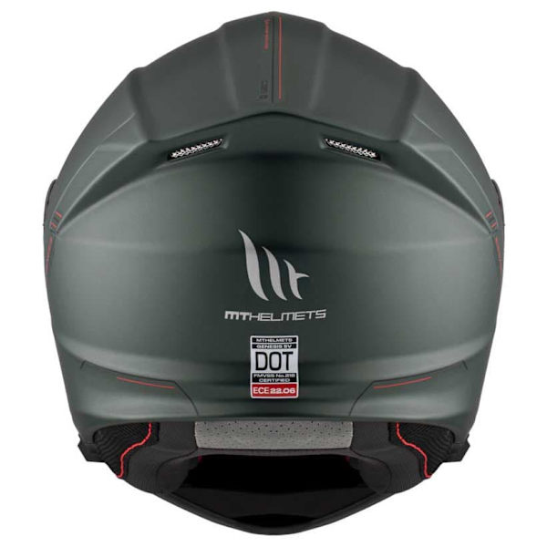 Mt Helmets Genesis Sv Modulær Hjelm Sort XL