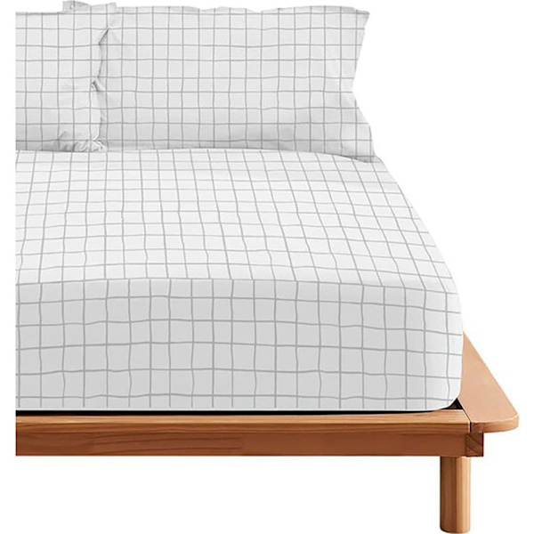 Ripshop Brittany 100% Bomuldsfitted Sheet Til 90x Seng 200 Cm