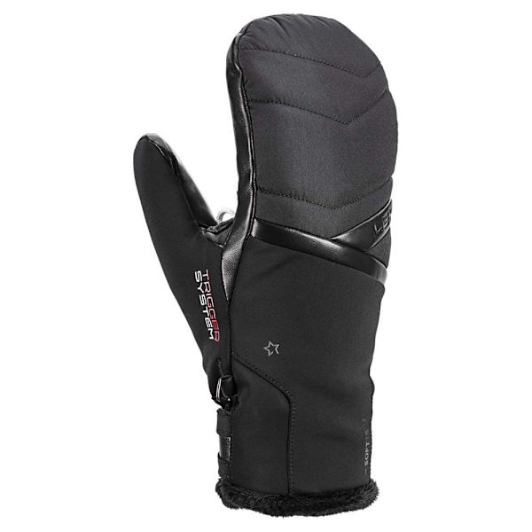 Leki Alpino Snowfox 3d Vantar Svart 6 Kvinna
