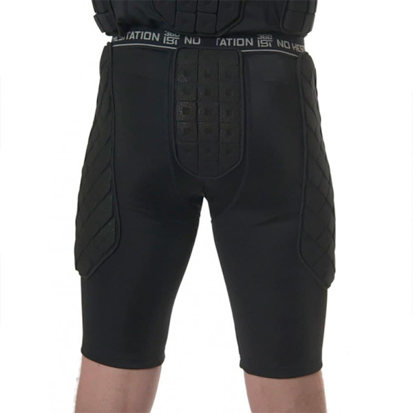 Ibt Beskyttelsesshorts 3 Pad Sort L