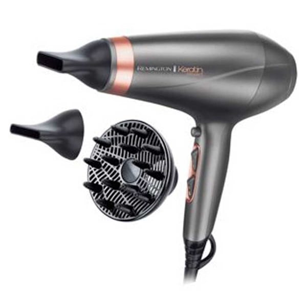 Remington Hårtørrer Ac-8820 Sort Sølv